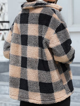 Load image into Gallery viewer, Button Up Drop Shoulder Fuzzy Jacket