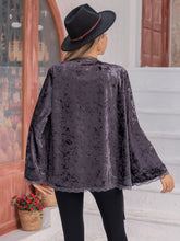 Load image into Gallery viewer, Tied Lace Detail Long Sleeve Cardigan
