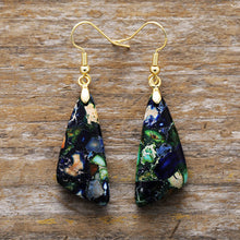 Load image into Gallery viewer, Emperor-Stone Geometric Earrings