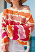 Load image into Gallery viewer, Boat Neck Long Sleeve Sweater