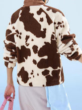 Load image into Gallery viewer, Pocketed Half Snap Sherpa Jacket