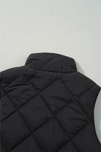 Load image into Gallery viewer, Snap Down Texture Vest Coat with Pockets