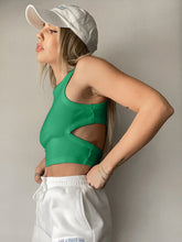 Load image into Gallery viewer, Cutout Round Neck Tank