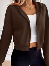 Load image into Gallery viewer, Ivy Lane Zip Up Dropped Shoulder Hooded Jacket