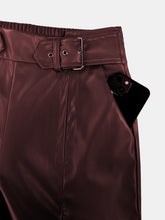 Load image into Gallery viewer, Half Elastic Waist Wide Leg Pants