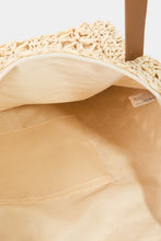 Load image into Gallery viewer, Fame Straw Braided Tote Bag