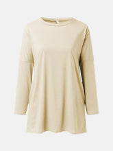 Load image into Gallery viewer, Full Size Round Neck Long Sleeve T-Shirt