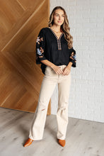 Load image into Gallery viewer, All In Me Embroidered V-Neck Blouse