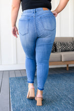 Load image into Gallery viewer, Amanda High Rise Pull on Release Hem Skinny Jeans