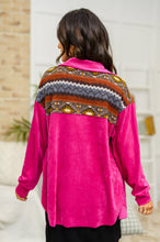 Load image into Gallery viewer, Cozy Cabin Days Sweater in Magenta