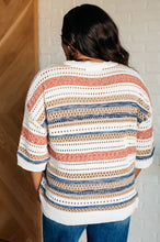 Load image into Gallery viewer, Don't Leave Me Out Striped V-Neck Top