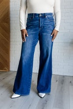 Load image into Gallery viewer, Eliza High Rise Control Top Retro Wide Leg Jeans
