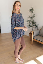 Load image into Gallery viewer, Essential Blouse in Navy Paisley
