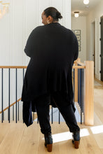 Load image into Gallery viewer, Ever Soft Cascade Cardigan With Pockets In Black