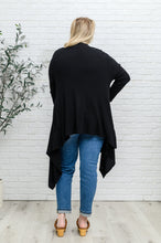 Load image into Gallery viewer, Ever Soft Cascade Cardigan With Pockets In Black