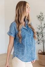 Load image into Gallery viewer, I Could Be Famous Denim Button Up