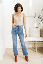 Load image into Gallery viewer, Jody Slim Flare Side Slit Jeans