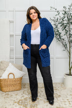 Load image into Gallery viewer, Mountain Mornings Cardigan In Navy