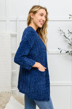 Load image into Gallery viewer, Mountain Mornings Cardigan In Navy