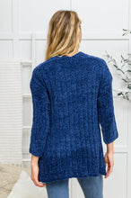Load image into Gallery viewer, Mountain Mornings Cardigan In Navy