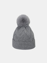 Load image into Gallery viewer, Roll Rim Hat with Pompom