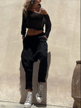 Load image into Gallery viewer, Round Neck Long Sleeve Knit Cover Up