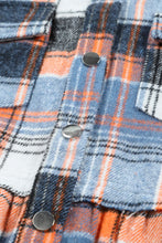 Load image into Gallery viewer, Plaid Collared Neck Long Sleeve Shirt