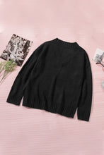 Load image into Gallery viewer, V-Neck Dropped Shoulder Sweater