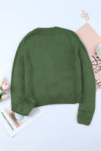 Load image into Gallery viewer, Cable-Knit Button Down V-Neck Cardigan