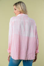 Load image into Gallery viewer, White Birch Full Size Long Sleeve Tie Dye Shirt