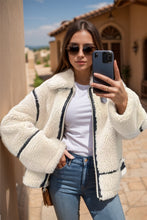 Load image into Gallery viewer, Zip Up Long Sleeve Sherpa Jacket