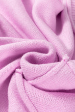 Load image into Gallery viewer, Roll Hem Ribbed Detail Drop Shoulder Sweater