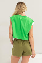 Load image into Gallery viewer, HYFVE Drawstring Hem Crop Top