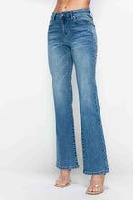 Load image into Gallery viewer, bytos Full Size Cat's Whiskers Mid Rise Bootcut Jeans