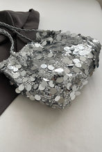 Load image into Gallery viewer, Sequin Braided Strap Shoulder Bag