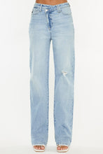 Load image into Gallery viewer, Kancan Distressed High Waist Straight Jeans