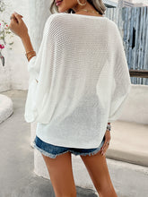 Load image into Gallery viewer, V-Neck Batwing Sleeve Knit Top