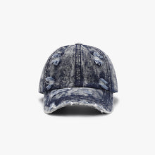Load image into Gallery viewer, Distressed Cotton Baseball Cap