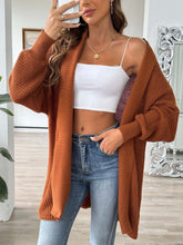 Load image into Gallery viewer, Open Front Long Sleeve Cardigan