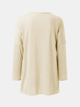 Load image into Gallery viewer, Full Size Round Neck Long Sleeve T-Shirt