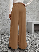 Load image into Gallery viewer, Tied High Waist Wide Leg Pants