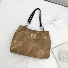 Load image into Gallery viewer, Bow Polyester Medium Tote Bag