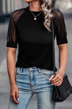 Load image into Gallery viewer, Round Neck Half Sleeve Top
