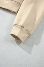 Load image into Gallery viewer, Half Snap Long Sleeve Hooded Top and Pants Set