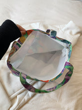 Load image into Gallery viewer, Printed Canvas Handbag with Zipper