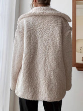 Load image into Gallery viewer, Fuzzy Open Front Long Sleeve Coat