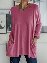 Load image into Gallery viewer, Full Size Round Neck Long Sleeve T-Shirt