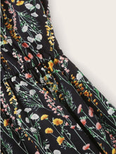Load image into Gallery viewer, Printed V-Neck Spaghetti Strap Romper