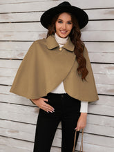 Load image into Gallery viewer, Collared Neck Cropped Cape