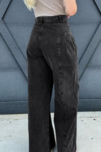 Load image into Gallery viewer, High Rise Wide Leg Jeans with Pockets